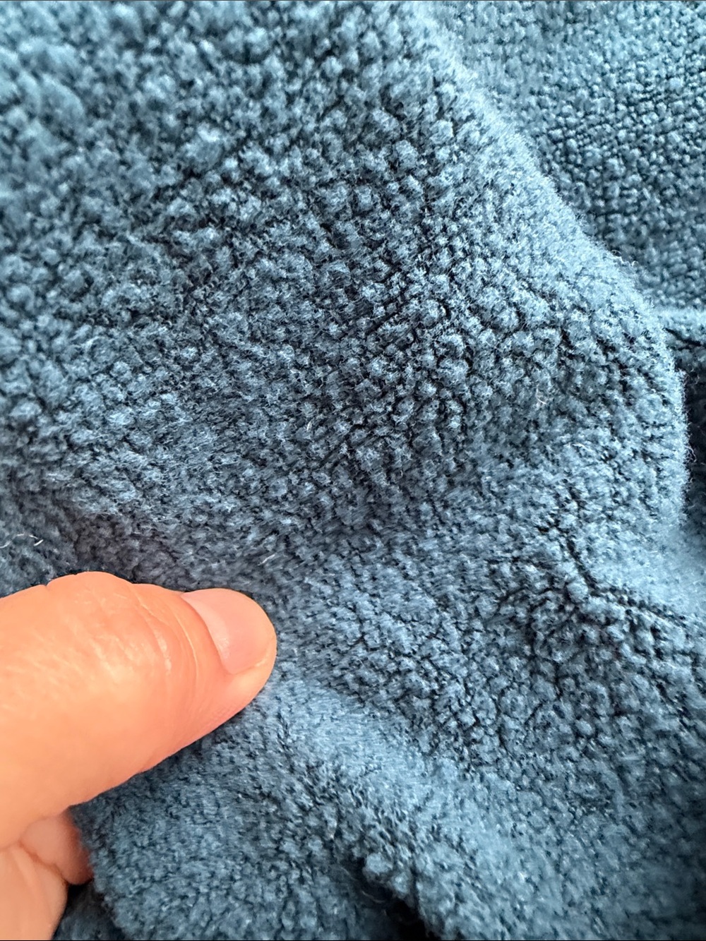 Nation LTD Dark Teal Puff Shoulder Henley Sweatshirt, Size M. - Picture 10 of 13